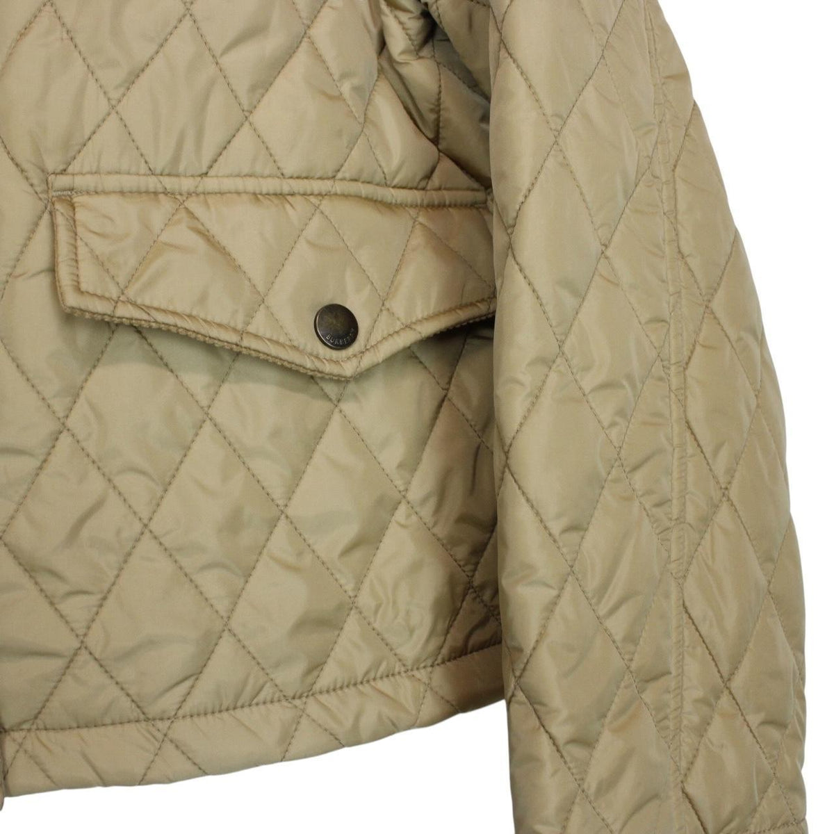 Burberry Cropped Diamond Quilted Jacket Large