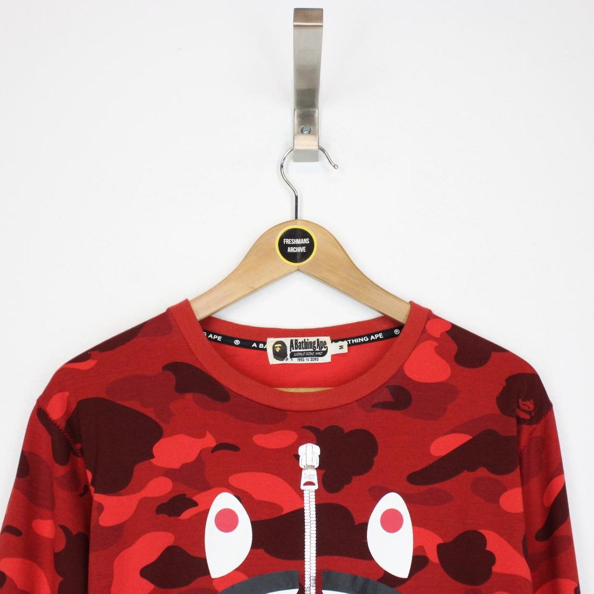 Bape Camo Shark T-Shirt Medium