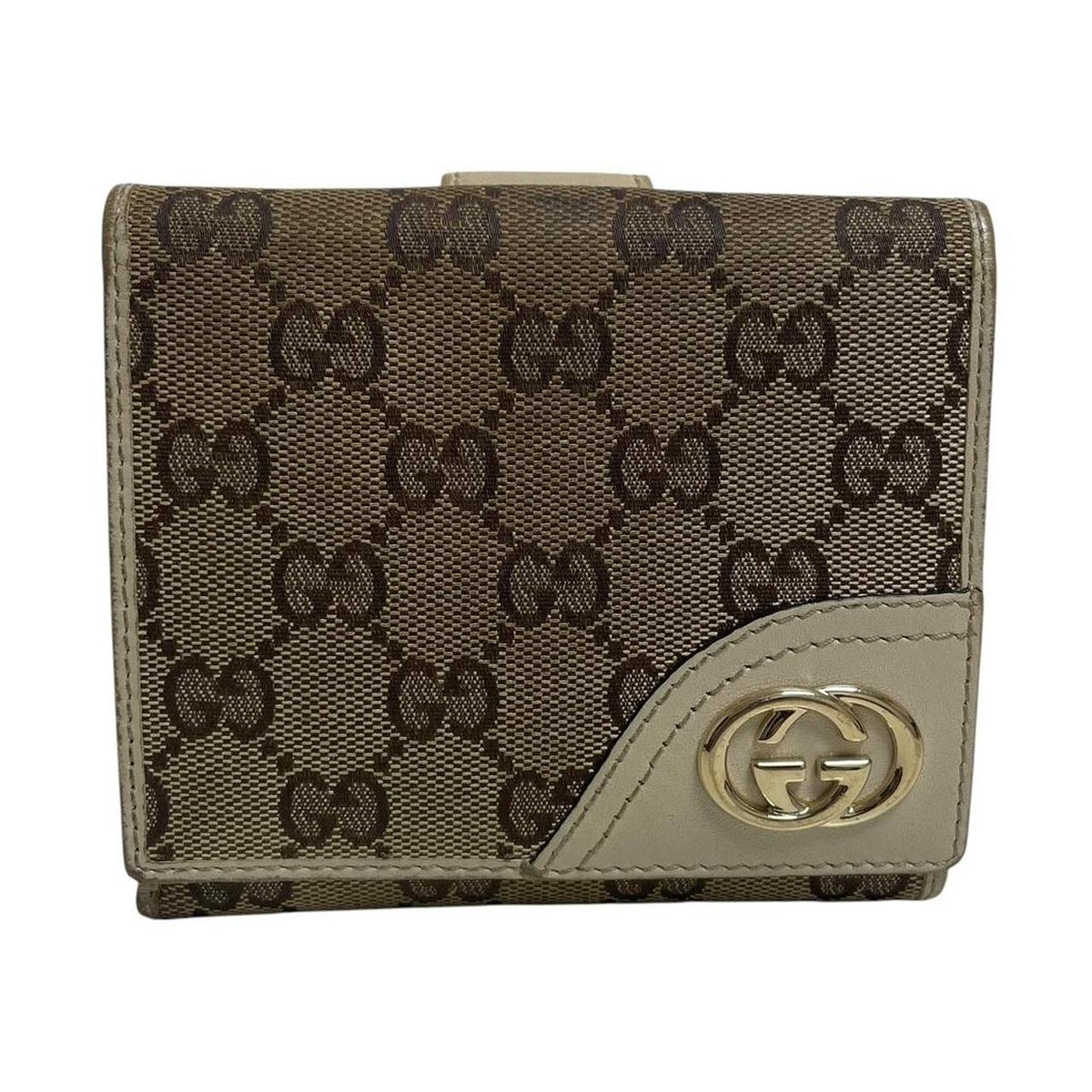 Pre-Loved Gucci Supreme Monogram Bifold Wallet