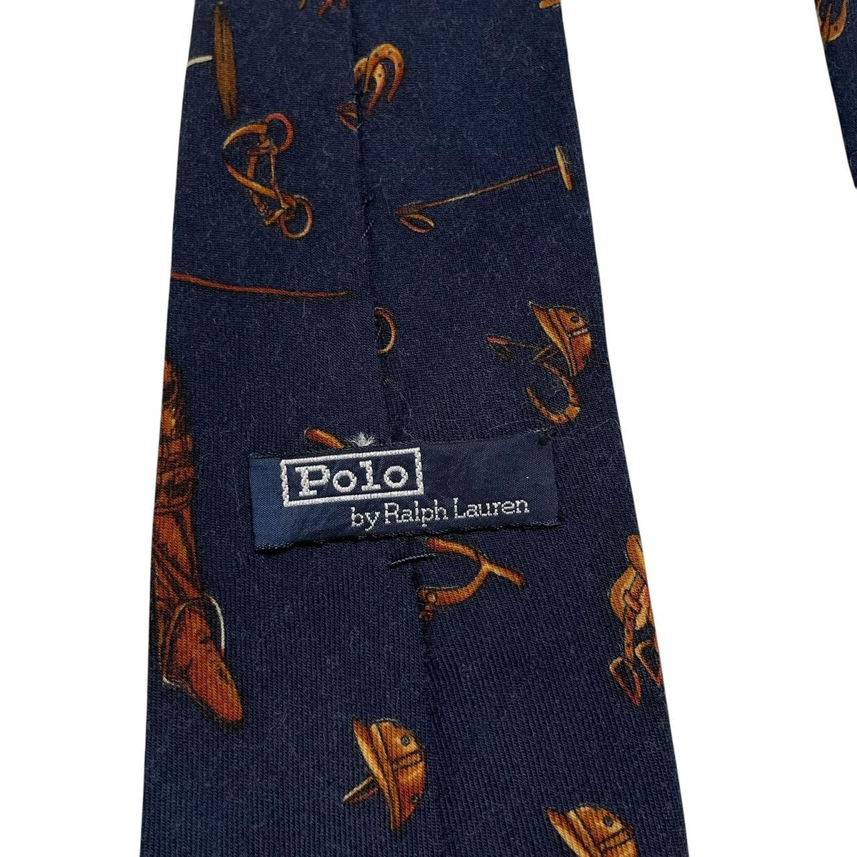 Polo Ralph Lauren Equestrian Print Wool Tie