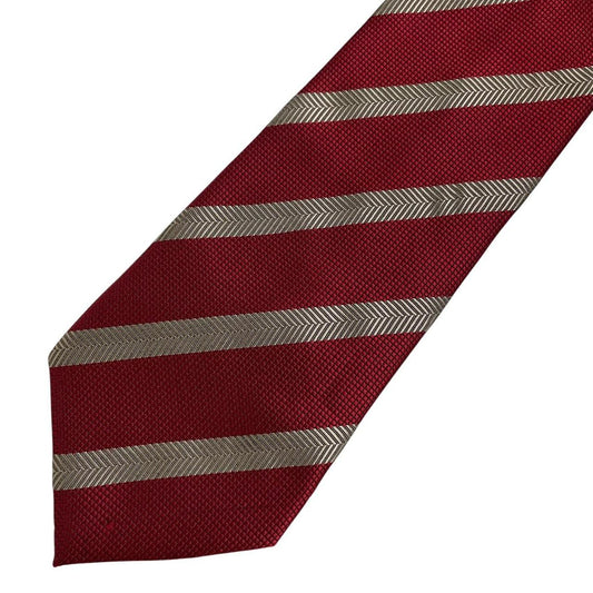 Vintage Hugo Boss Striped Silk Tie