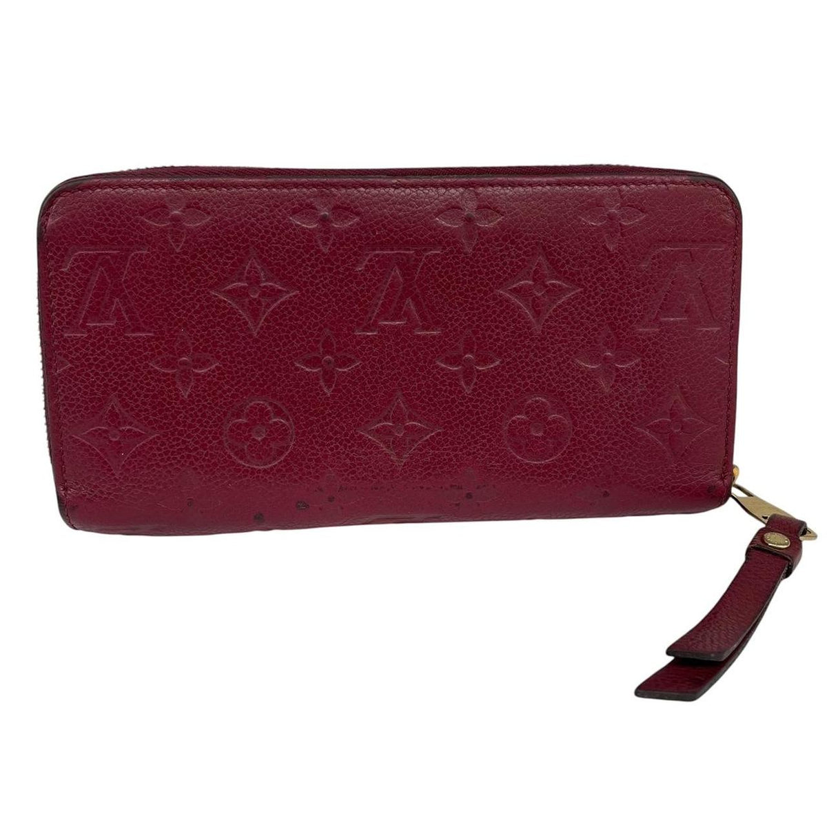 Louis Vuitton Empreinte Leather Monogram Zippy Wallet