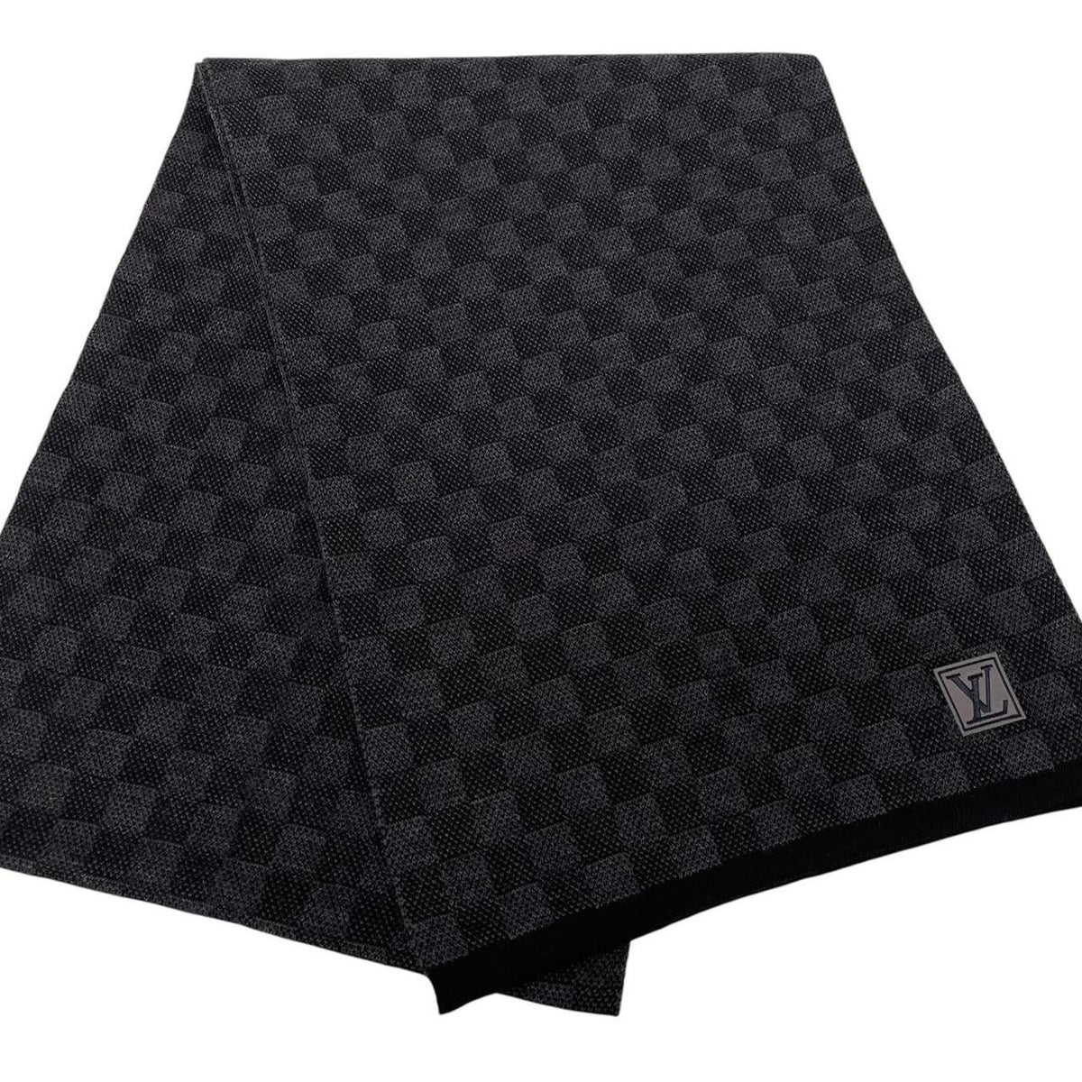 Louis Vuitton Néo Petit Damier Wool Scarf