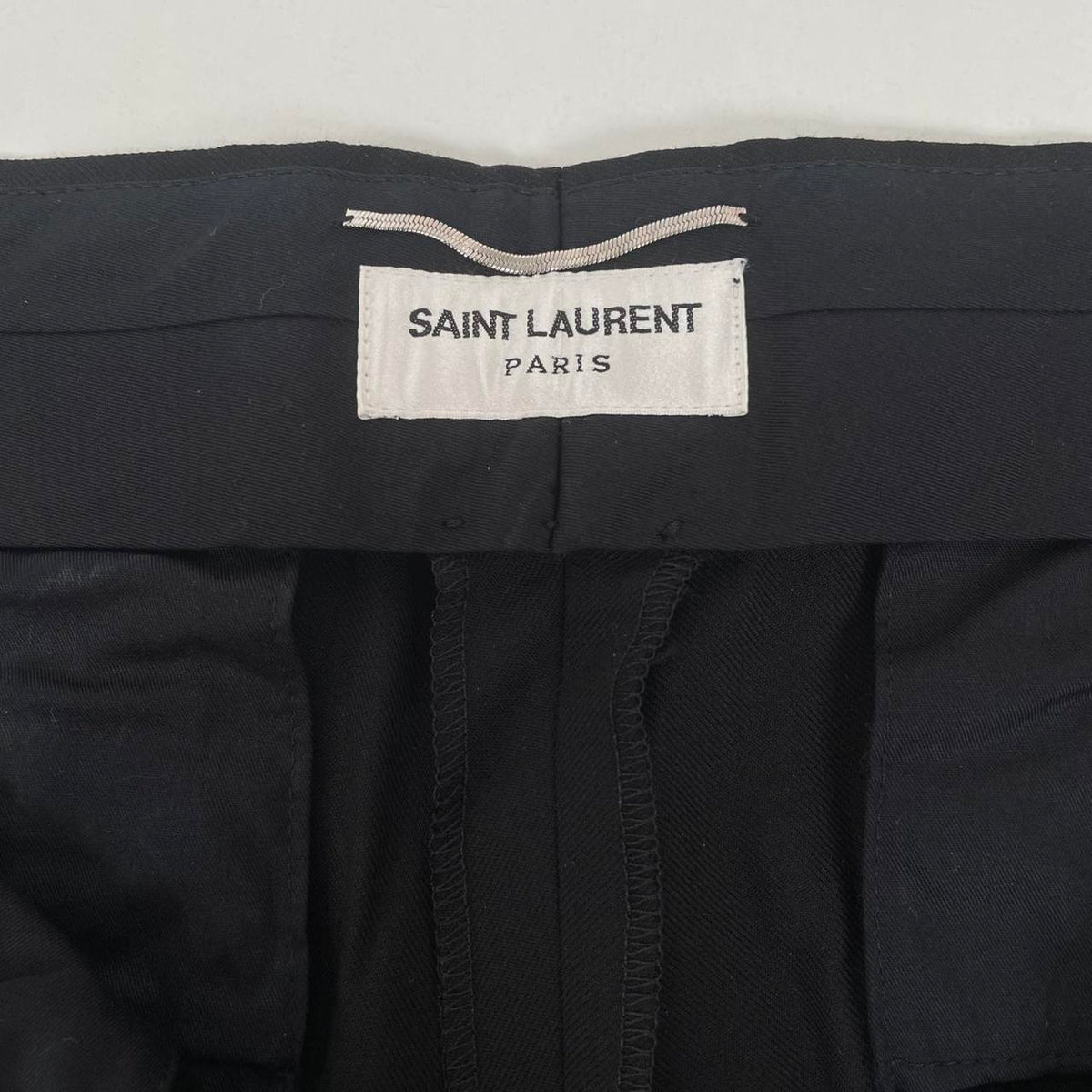 Saint Laurent Slim Fit Formal Trousers Small