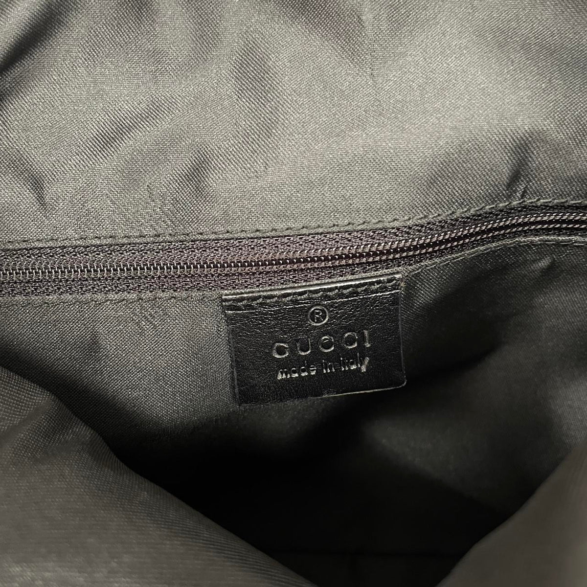 Pre-Loved Gucci Monogram Canvas/Leather Hobo Shoulder Bag