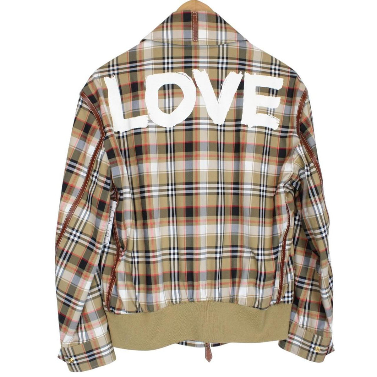 Burberry Love Print Harrington Jacket Small