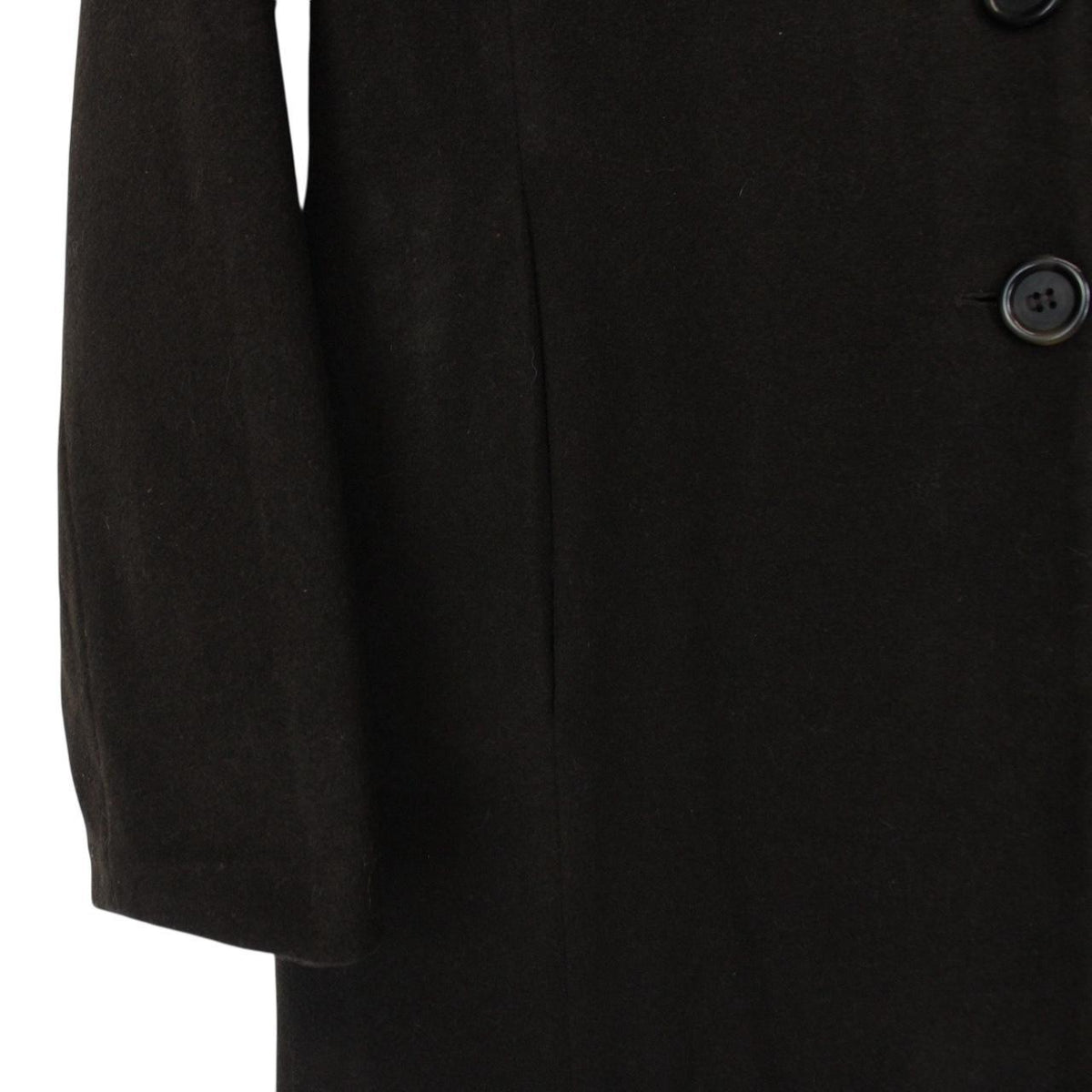 Vintage Burberry London Wool Blend Coat Large