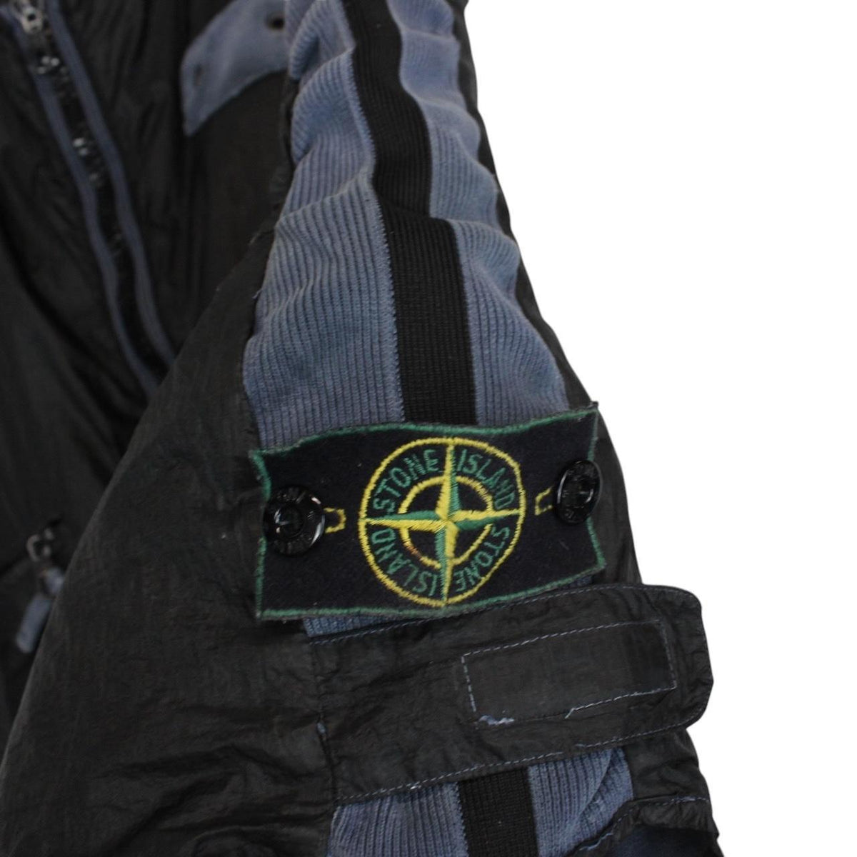 Vintage Stone Island SS 1996 Reversible Green Edge Vest Medium