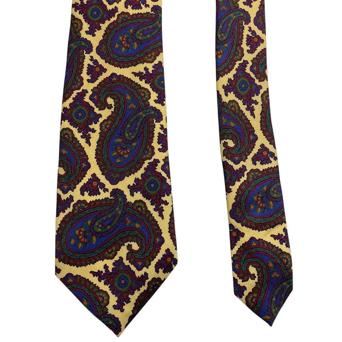 Vintage Polo Ralph Lauren Paisley Print Silk Tie