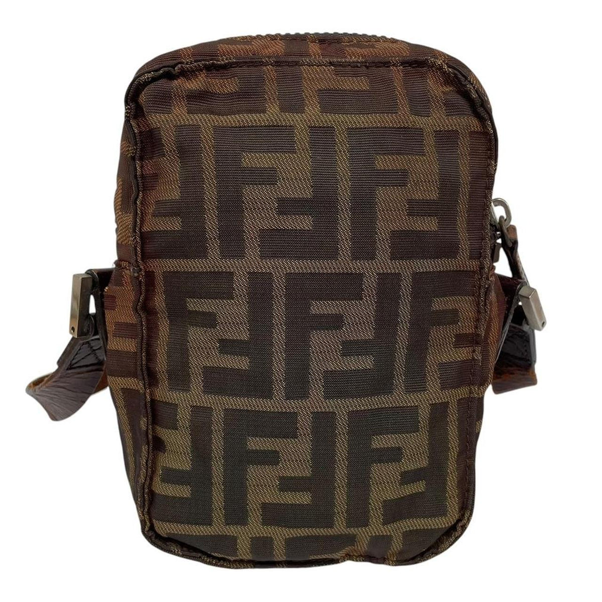 Pre-Loved Fendi Monogram Canvas Mini Crossbody Bag