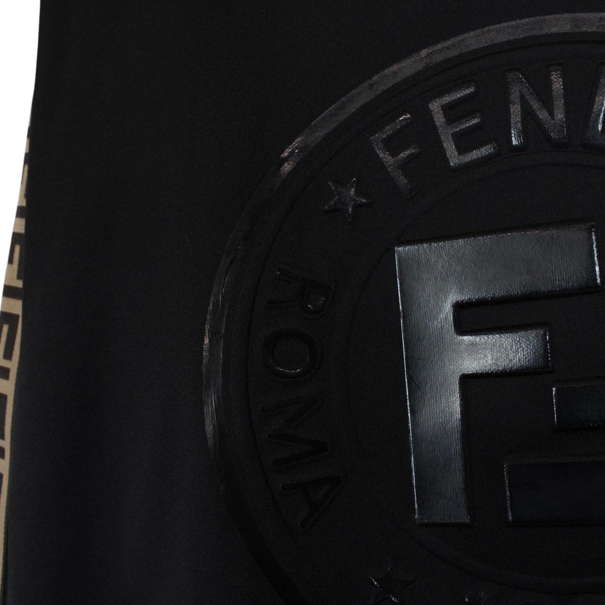Fendi Logo Print Monogram Sweatshirt Small