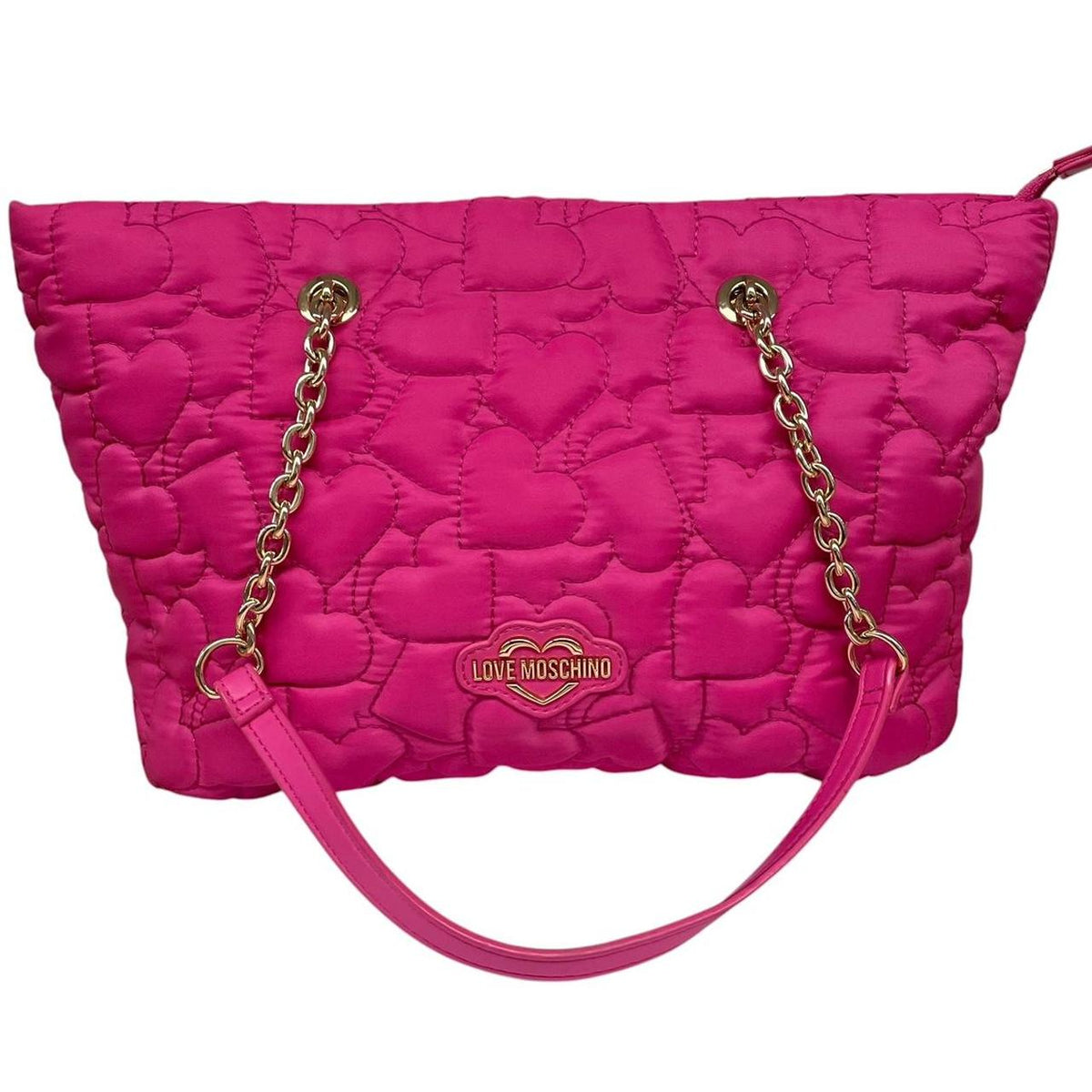 Love Moschino Heart Quilted Tote Bag