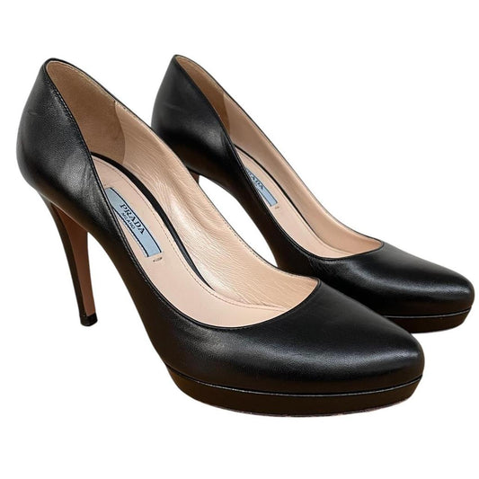 Prada Leather High Heels UK 3