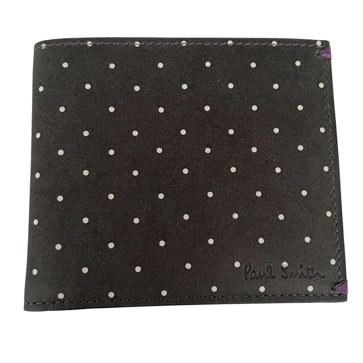 Paul Smith Polka Dot Leather Bifold Wallet