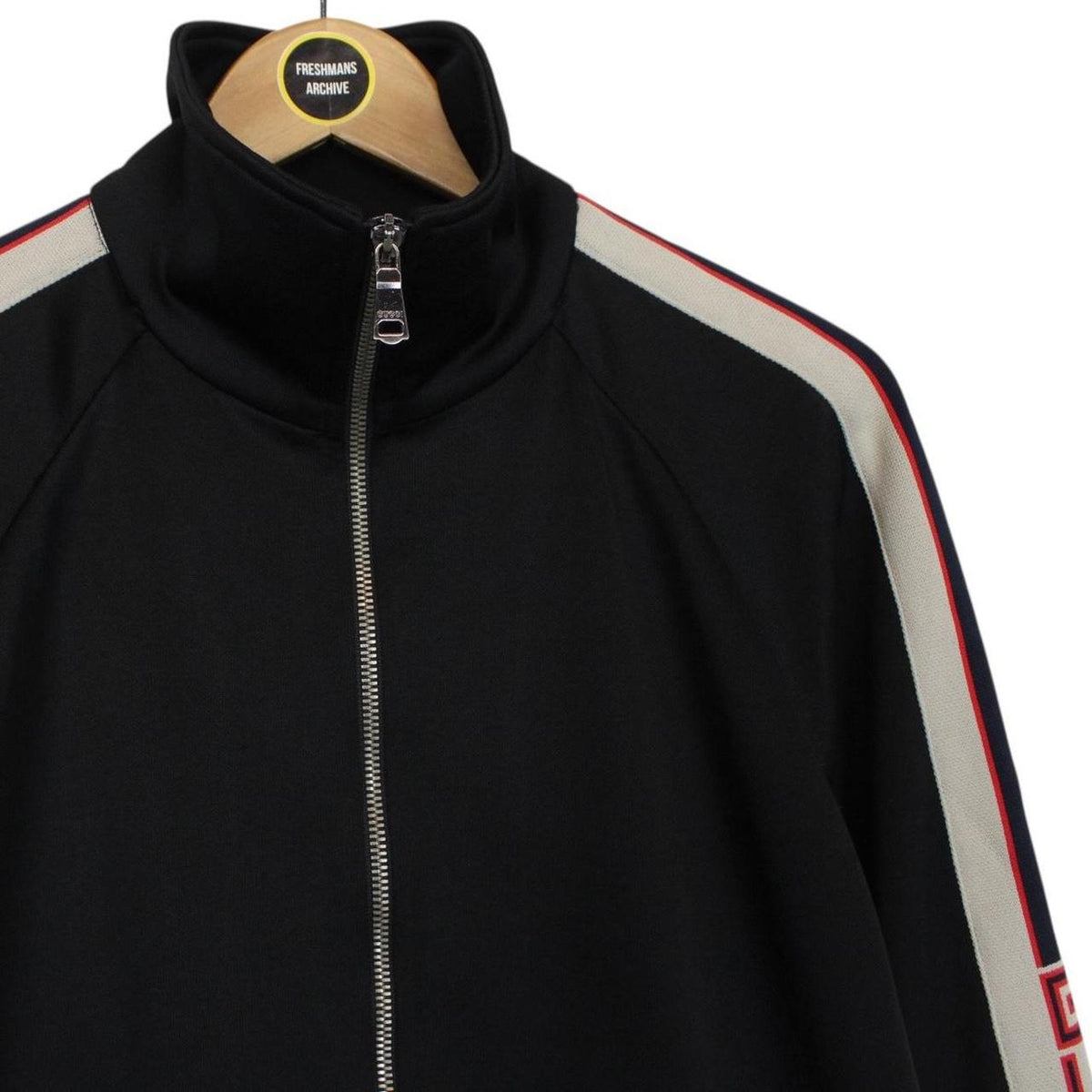 Gucci Spellout Technical Jersey Track Jacket Small