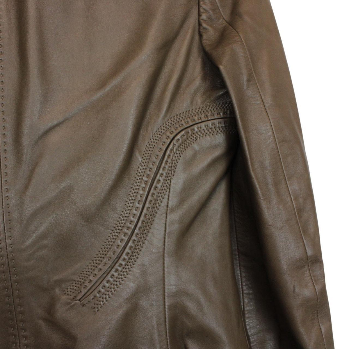 Gucci Leather Blazer Jacket Medium