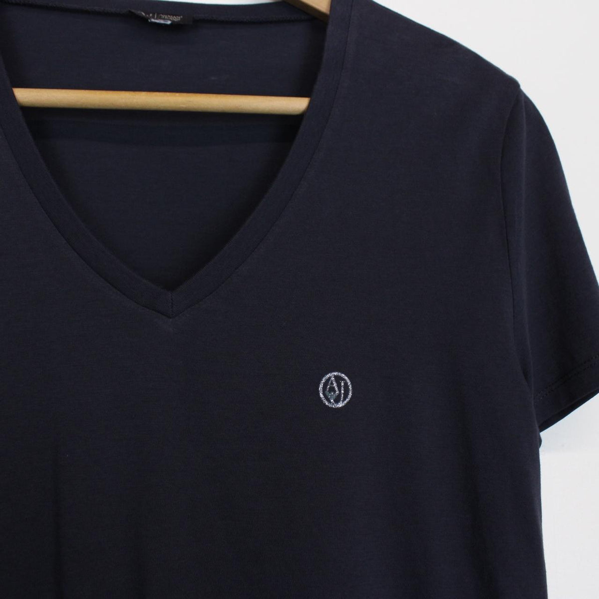 Armani Jeans V-Neck T-Shirt Small