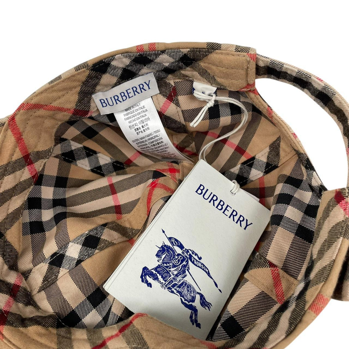 Burberry Archive Nova Check Baseball Cap