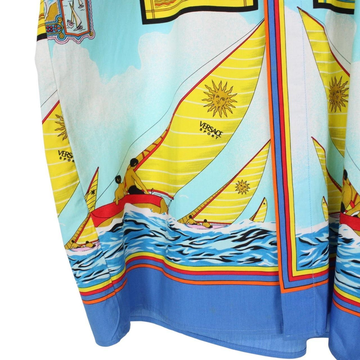 Vintage 90s Versace Sport Shirt Small
