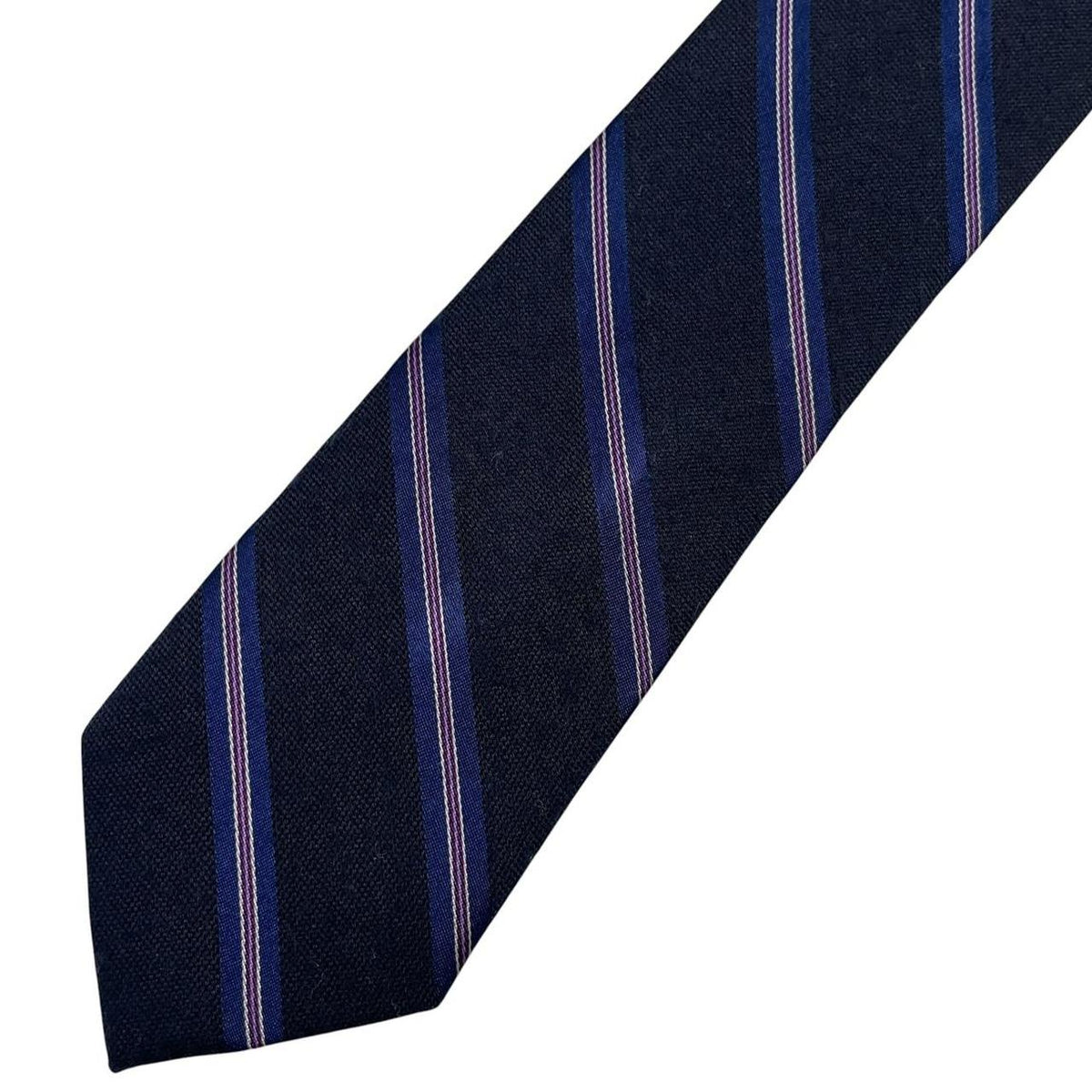 Vintage DKNY Striped Silk/Polyester Tie