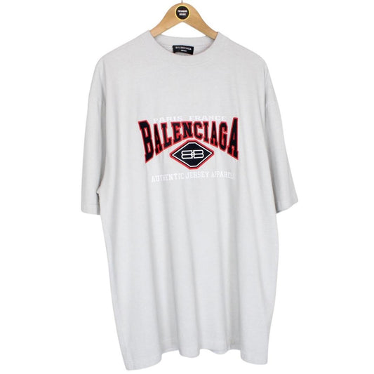 Balenciaga Logo Print T-Shirt Large