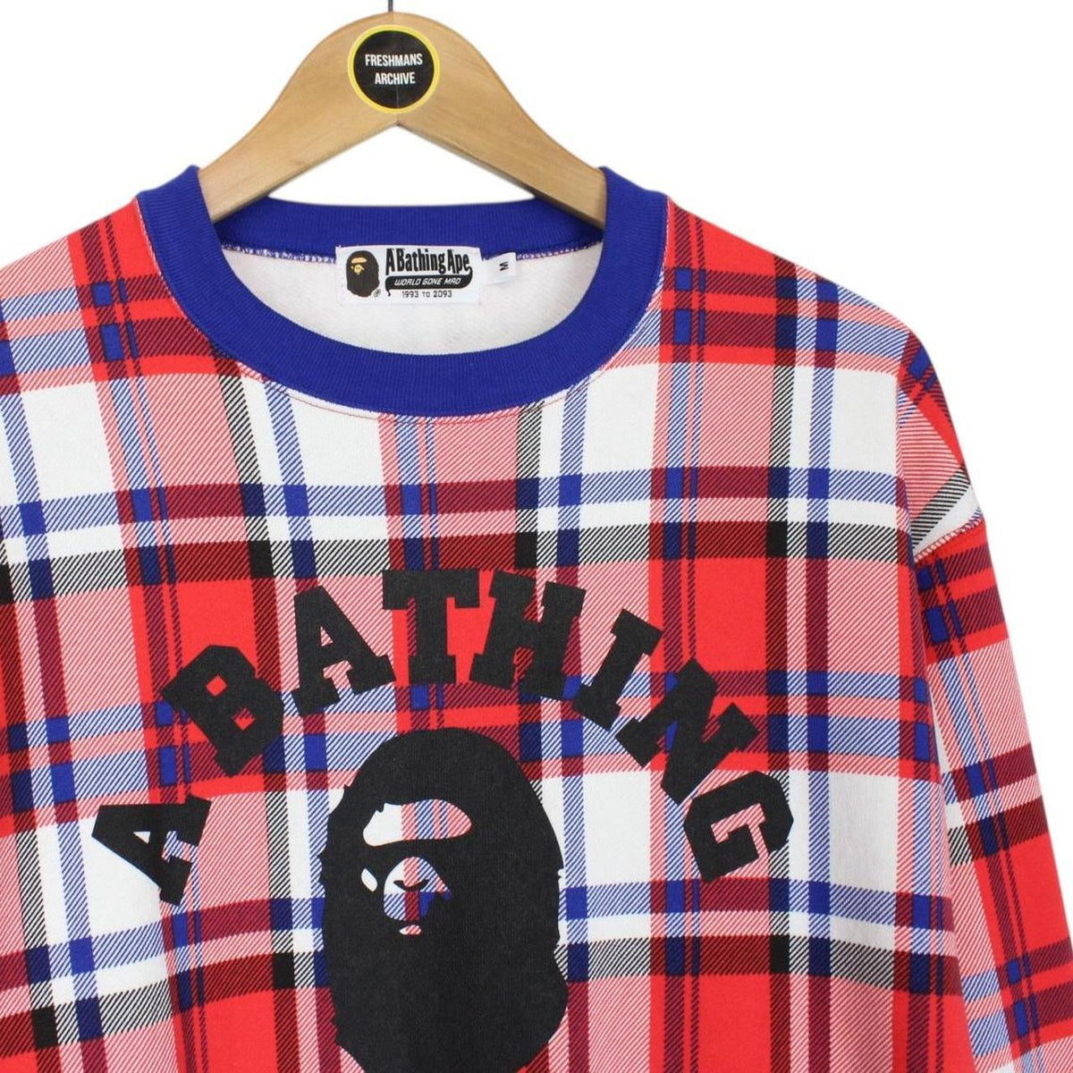 Bape London Store Logo Print Sweatshirt Medium