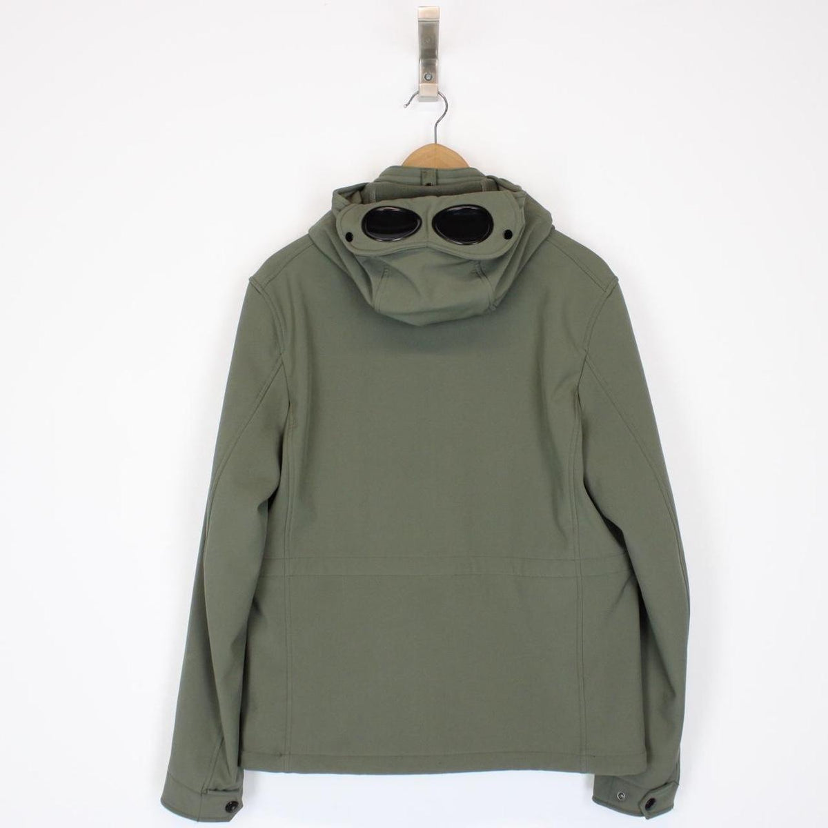 CP Company Hooded Soft Shell Goggle Jacket Small