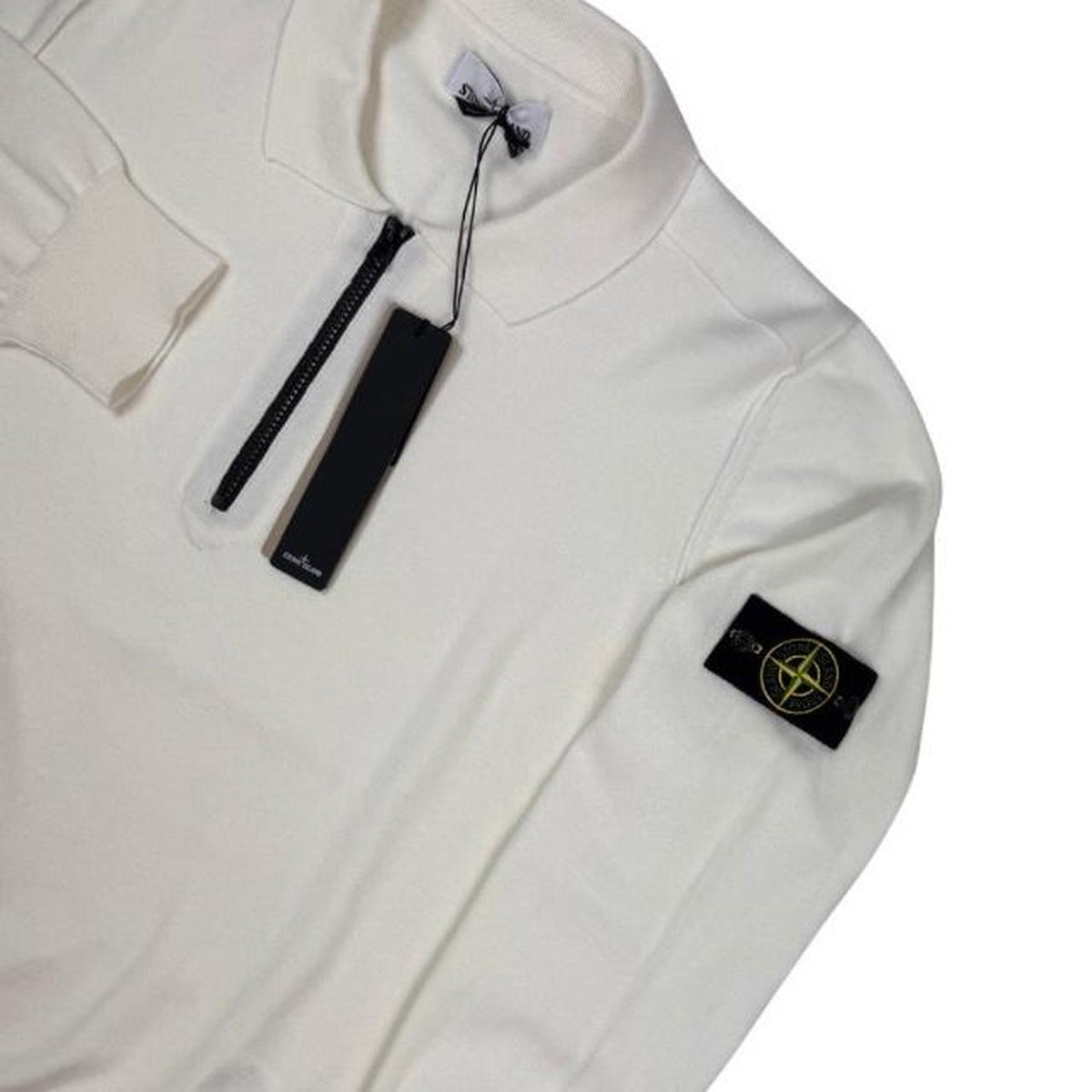 Stone Island Cotton Knit Collared Jumper XXXL