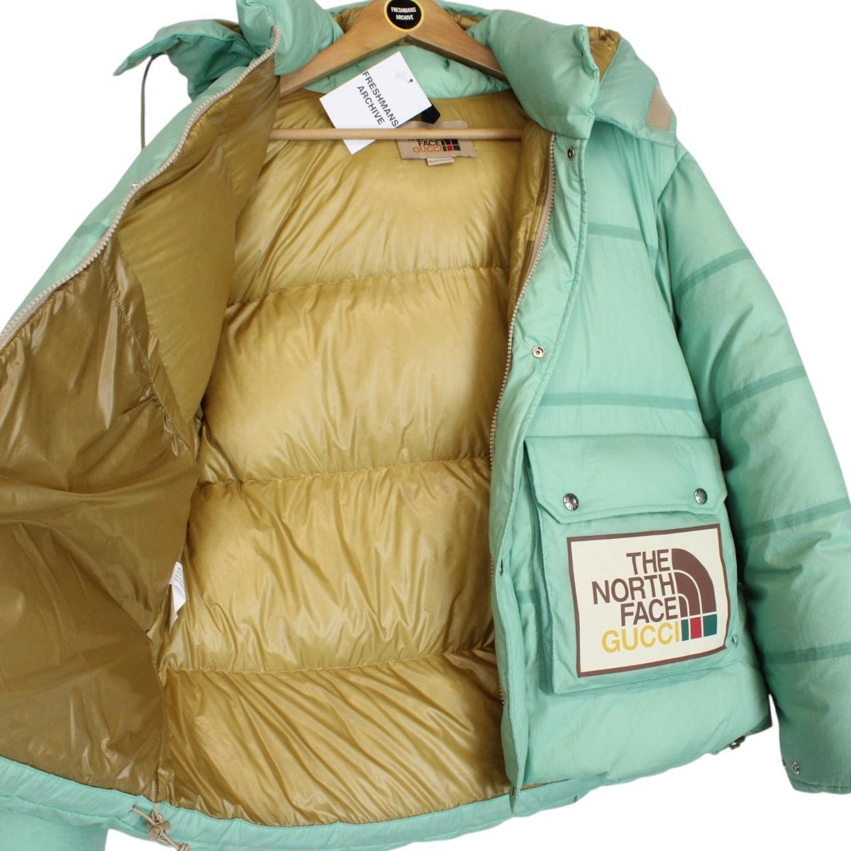 Gucci x The North Face Ripstop Down Puffer Jacket XS