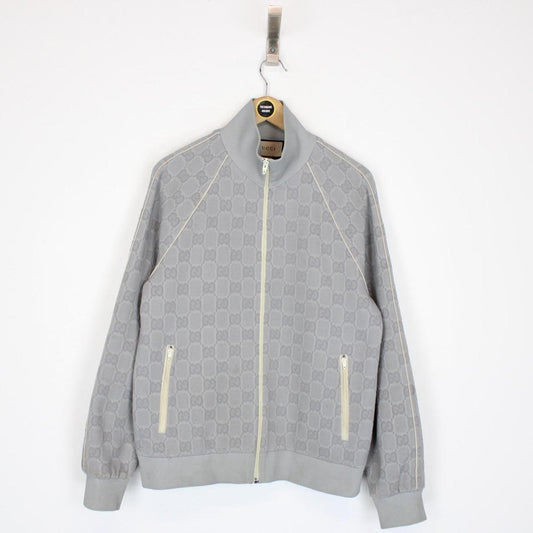 Gucci GG Jacquard Monogram Track Jacket Large