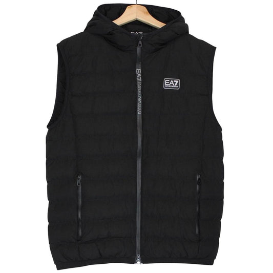 Emporio Armani EA7 Quilted Hooded Gilet M/L