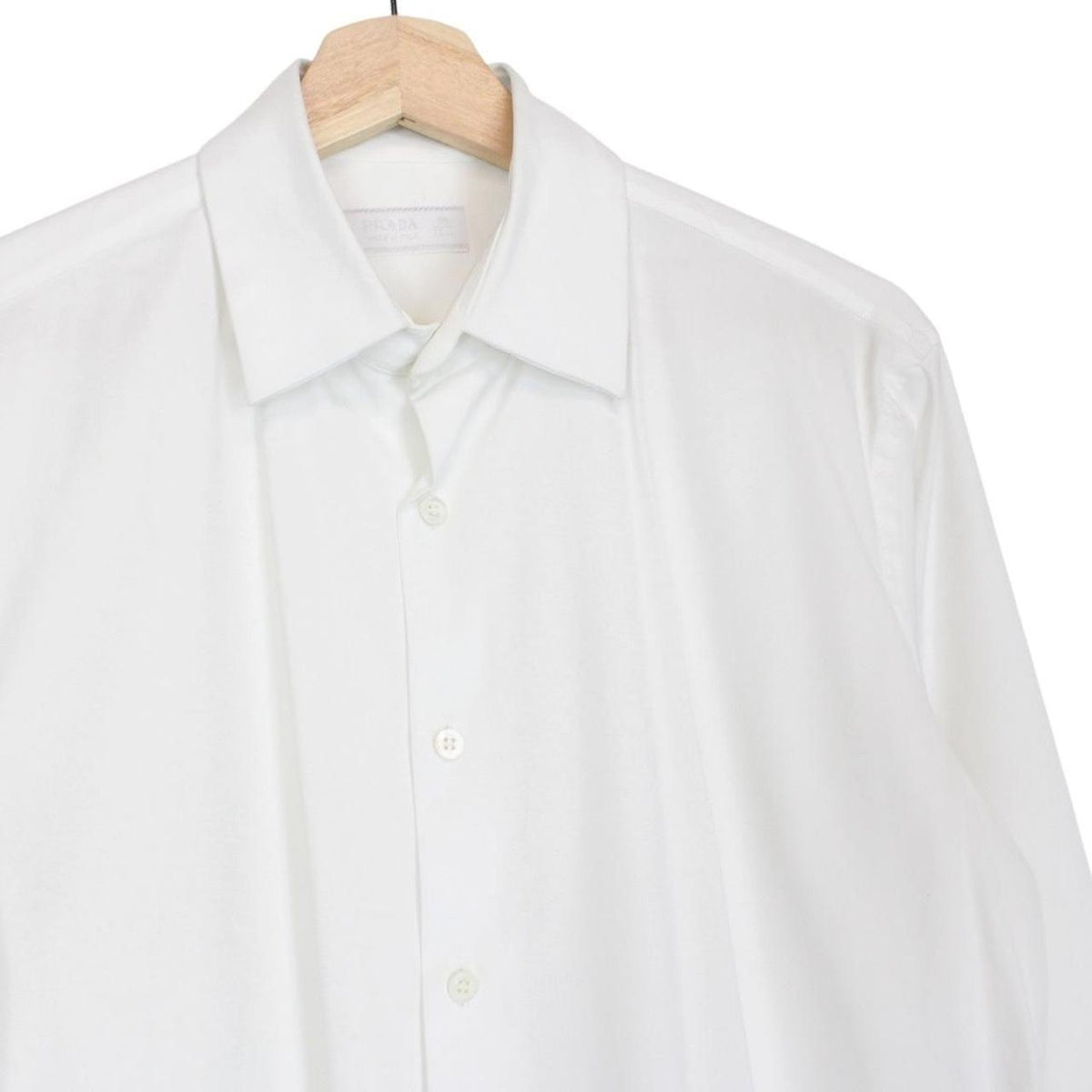 Prada Popeline Stretch Shirt Medium