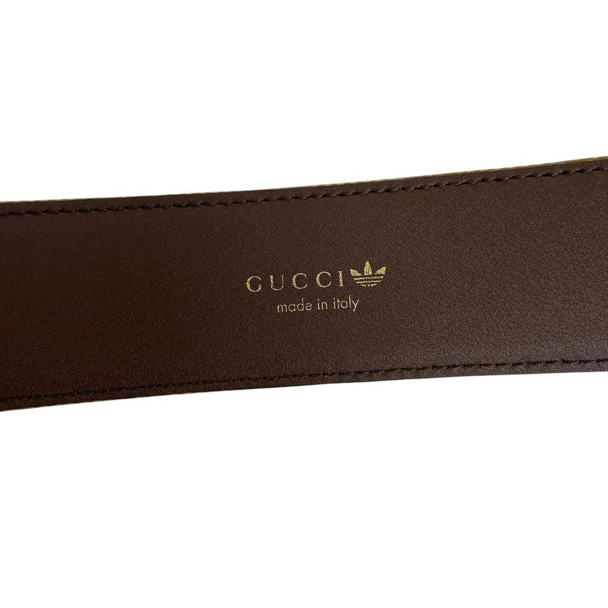 Gucci x Adidas GG Marmont Supreme Leather Belt