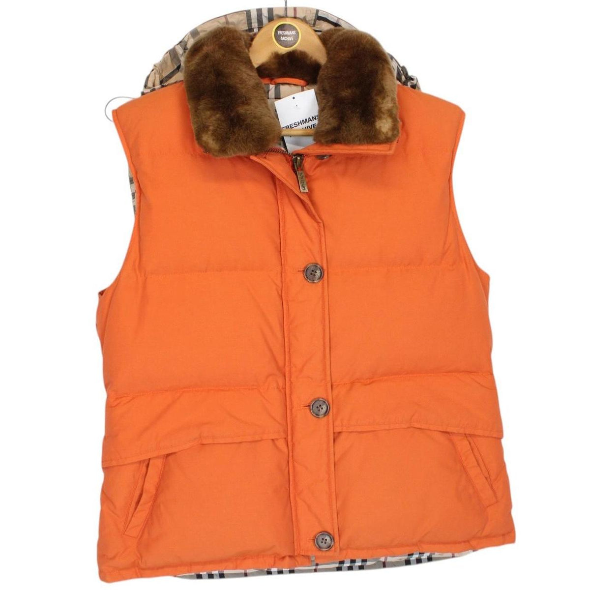 Burberry London Nylon Blend Down Gilet Large