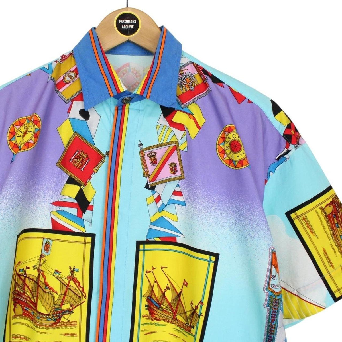 Vintage 90s Versace Sport Shirt Small