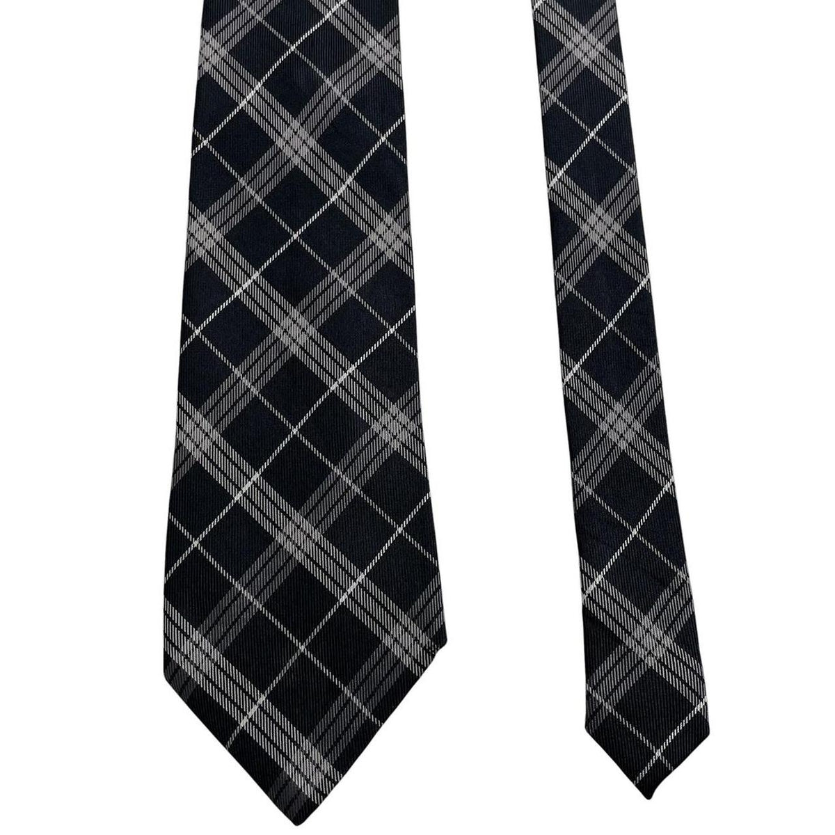 Banana Republic Check Silk Tie