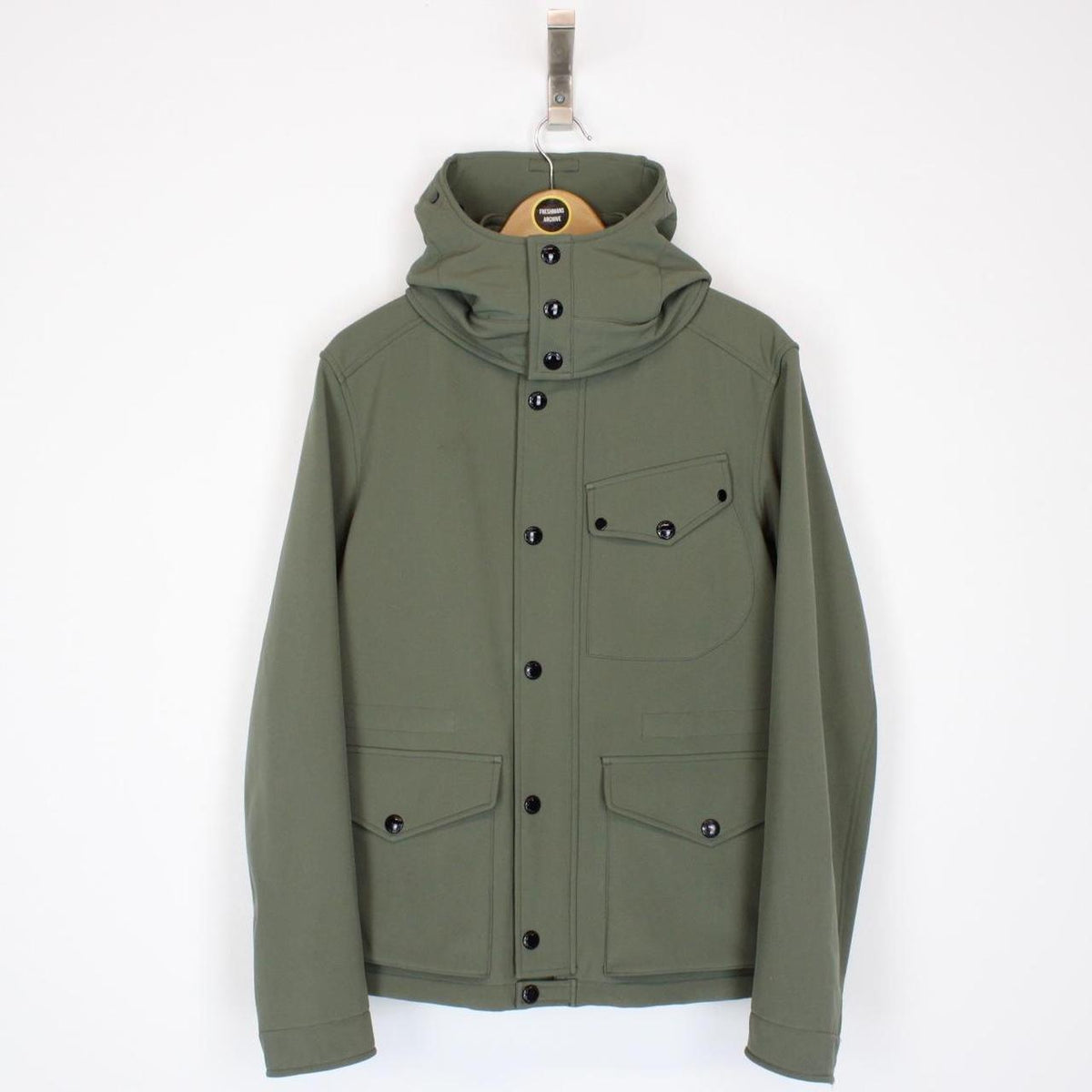 CP Company Hooded Soft Shell Goggle Jacket Small