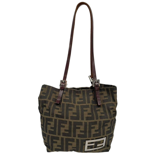 Pre-Loved Fendi Zucca Monogram Canvas Mini Tote Bag