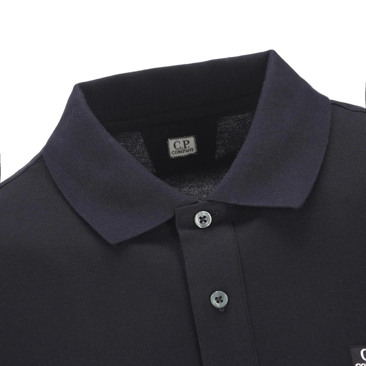 CP Company Stretch Cotton Piquet Polo Shirt