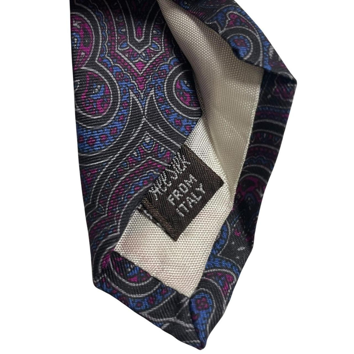 Vintage Givenchy Abstract Print Polyester Tie