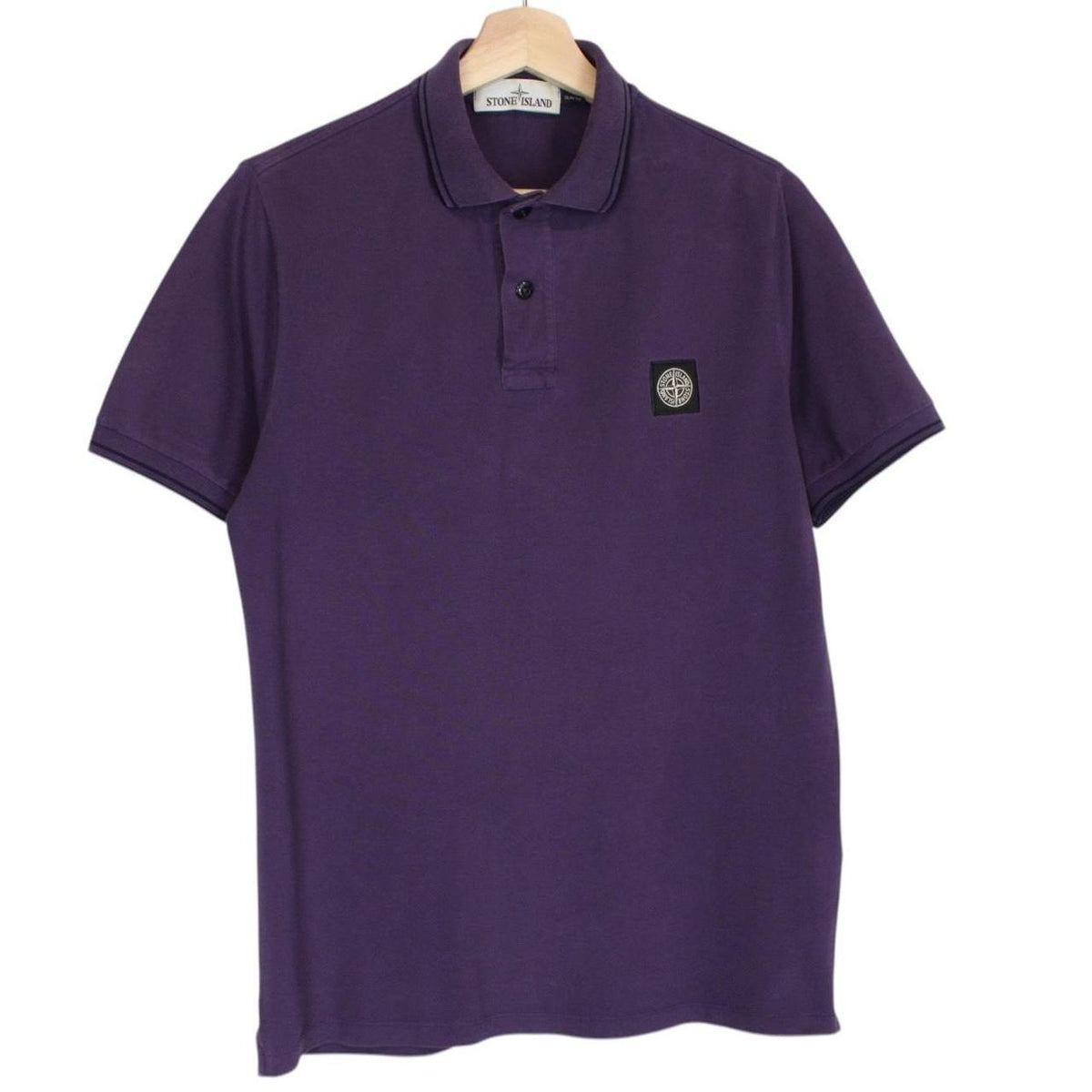 Stone Island Compass Polo Shirt Small