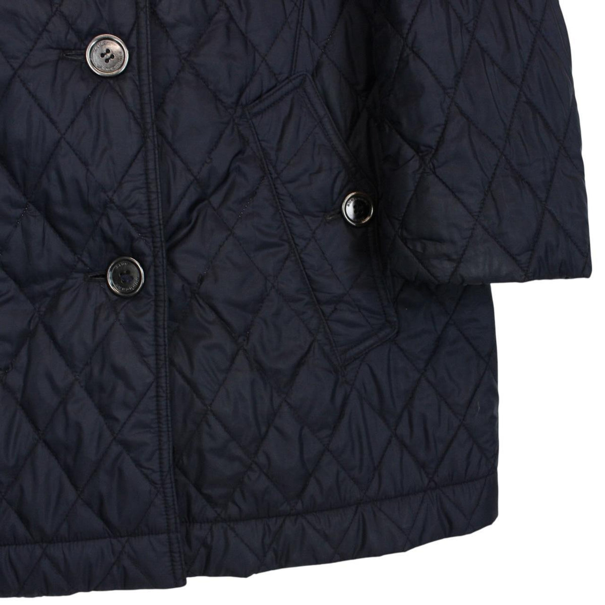 Burberry Brit Diamond Quilted Coat Large