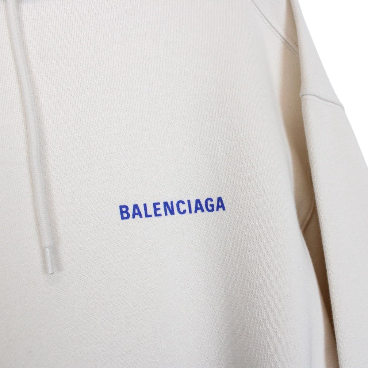 Balenciaga Logo Print Hoodie XS