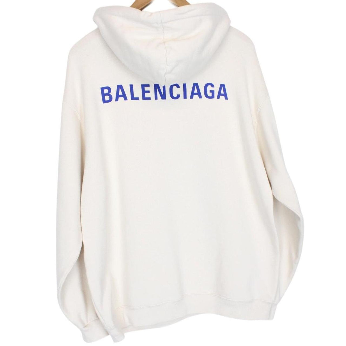 Balenciaga Logo Print Hoodie XS