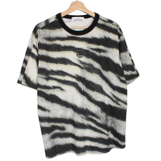 Stone Island SS 2018 Tiger Camo T-Shirt Medium