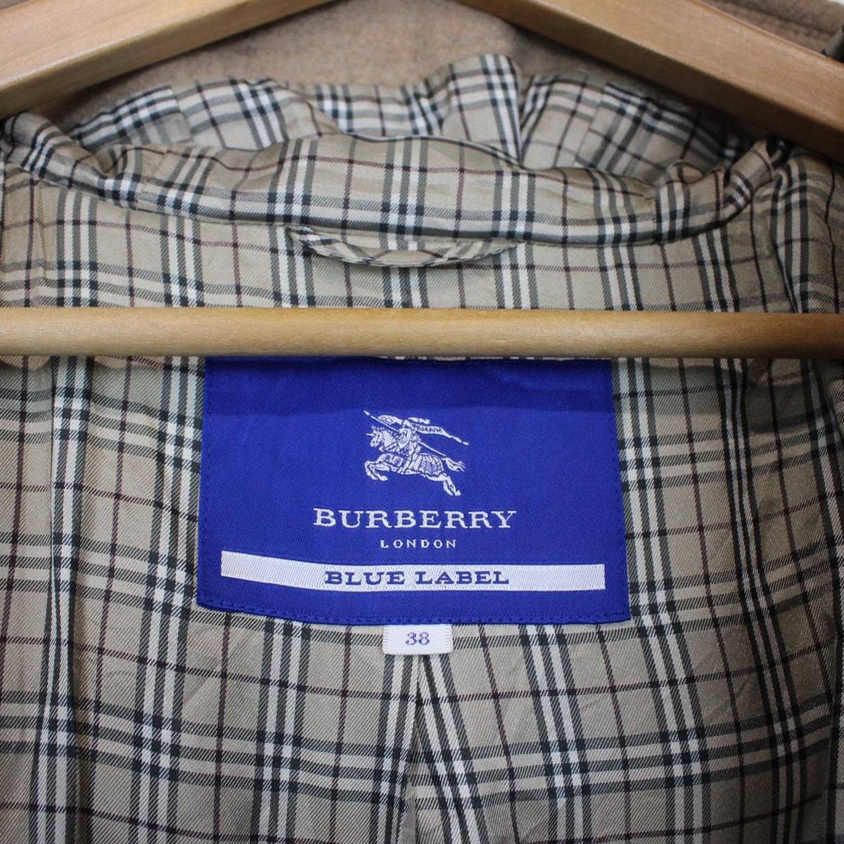 Vintage Burberry Wool Duffle Coat Small