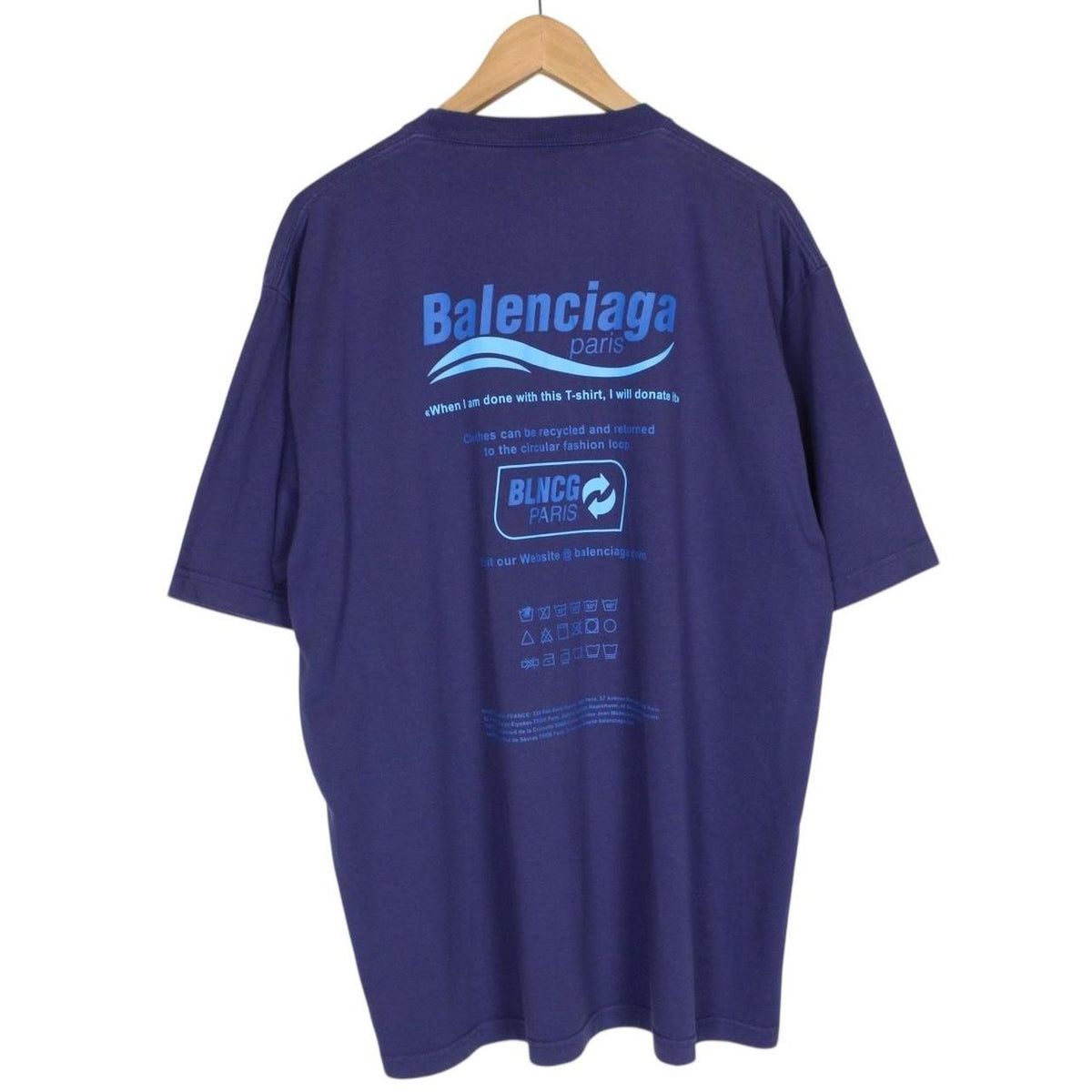 Balenciaga Recycle Logo T-Shirt Medium