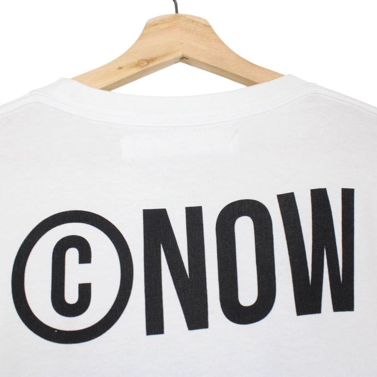 Off White Non-Fiction Print T-Shirt S/M