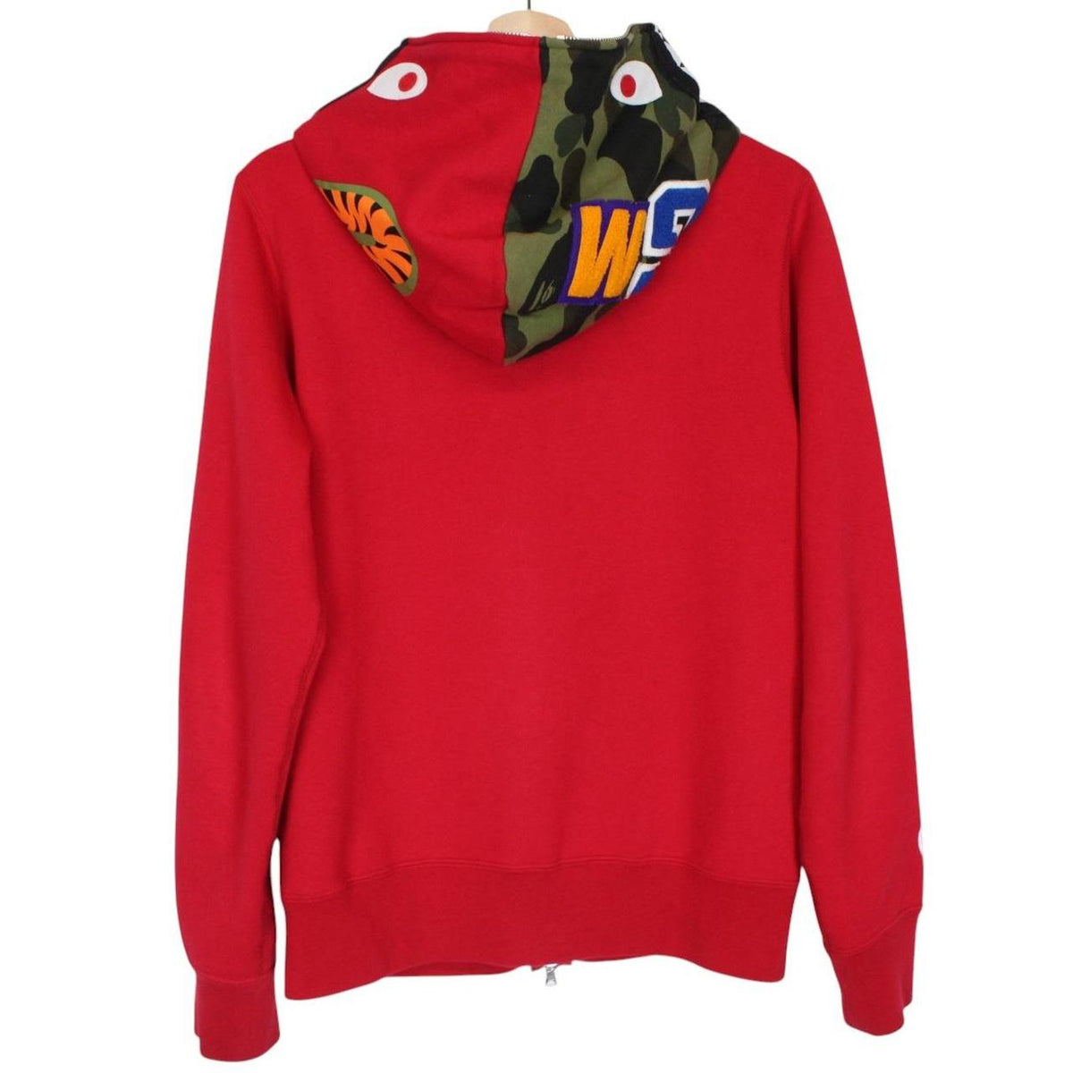 Bape Camo WGM Shark Hoodie Small