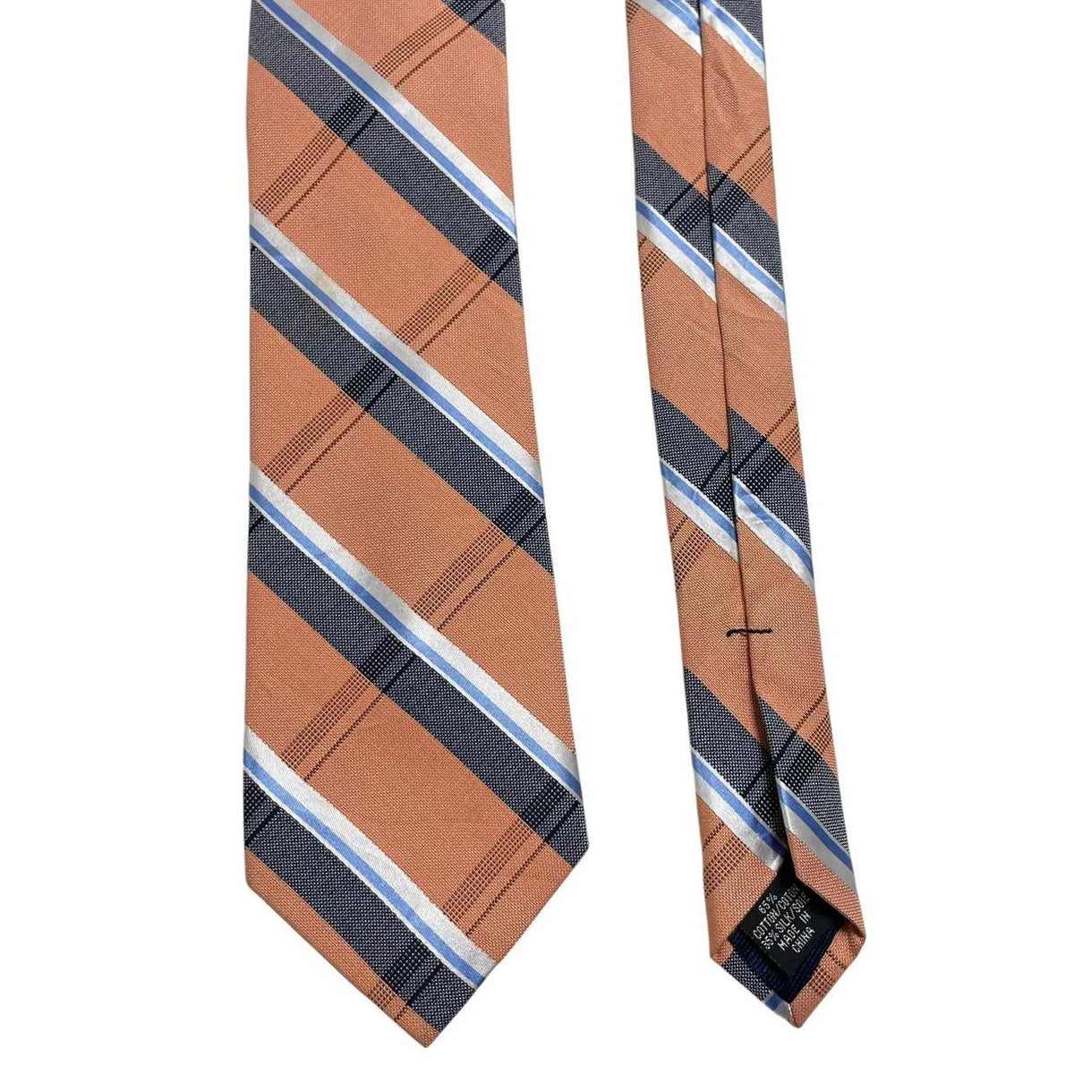 Michael Kors Striped Cotton/Silk Tie